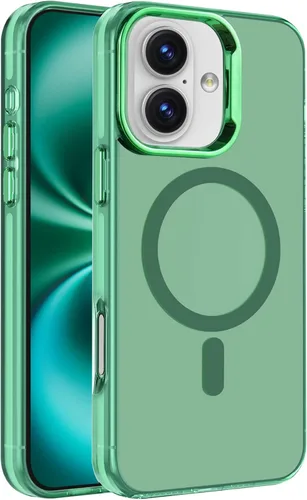 Vista 37 de S. Tedazo Funda magnética para iPhone 7/8 Plus (5.5 pulgadas) compatible con MagSafe, [no amarillenta] delgada, a prueba de golpes, funda para Negro