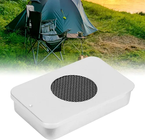 Vista 4 de Mini estufa de alcohol, estufa portátil de acero inoxidable al aire libre para mochileros, estufas de combustible de campamento, accesorios