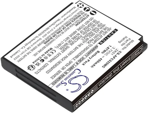 Vista 2 de Batería 450mAh para Realishot DC5200 PN: ZK01