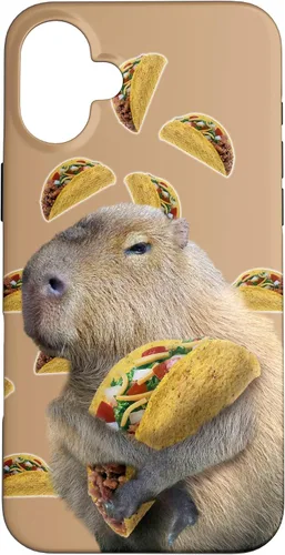 Vista 23 de Capybara Capybaras Eating Taco - Carcasa para iPhone 17