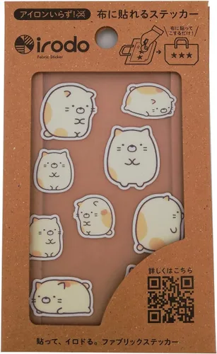 Vista 4 de Sanei Irodo SGN003 Sumikko Gurashi - Pegatina de tela Gecko