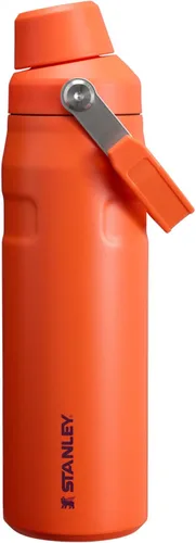 Vista 8 de STANLEY IceFlow Botella de agua de flujo rápido de 24 onzas Tapa con boquilla inclinada Ligera y a prueba de fugas para viajes y deportes Polar