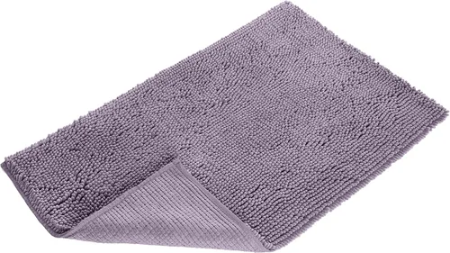 Vista 5 de Amazon Basics - Alfombra antideslizante de microfibra absorbente y mullida para baño, 21" x 34", color lavanda