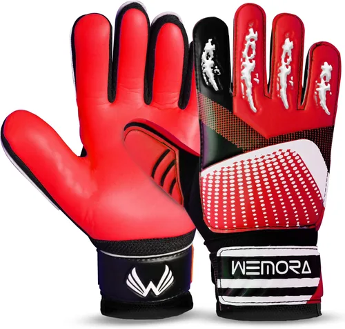 Vista 12 de Guantes de portero de fútbol para niños y jóvenes junior de 4mm antideslizantes con agarre fuerte en la palma