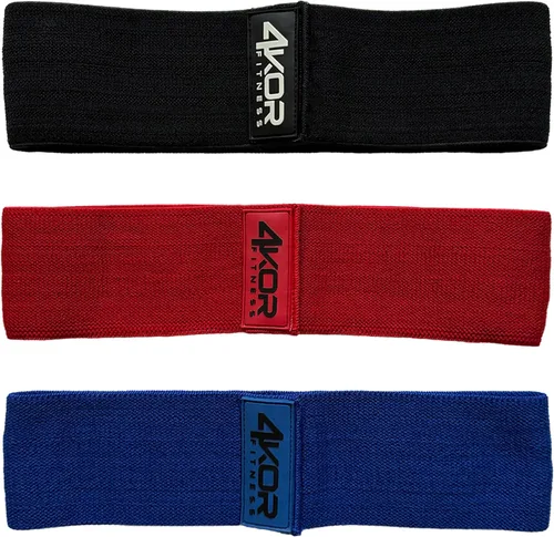 Vista 13 de 4KOR Fitness Juego de bandas de resistencia, perfecto para crossfit, yoga, terapia física y construcción de glúteos