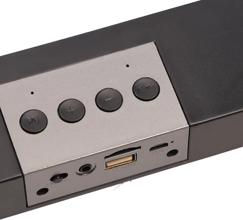 Vista 9 de Soundbar 5.0 Altavoz Bluetooth con 5 modos de reproducción, reducción de ruido sonido envolvente para uso doméstico