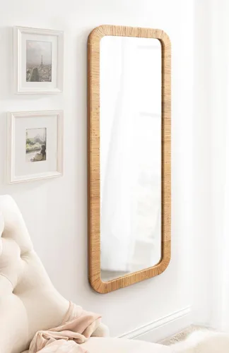 Vista 3 de Kate and Laurel Rahfy Rectangle Framed Wall Mirror