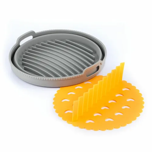 Vista 12 de Cesta de Silicona Plegable para Freidora de Aire Fliynner InnovaGoods