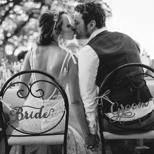 Vista 4 de Tsbridal Vestidos de novia de sirena bohemia, vestidos de novia de encaje, vestidos de novia de color marfil con bolsillo