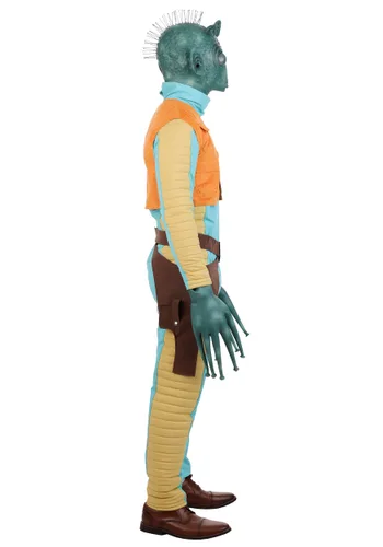Vista 4 de Disfraz de hombre Greedo de Star Wars Multicolor