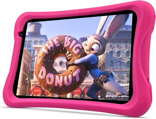 Vista 10 de PRITOM Tablet Android Quad Core de 8 pulgadas, 64 GB, WiFi, Bluetooth, cámara dual, educación, juegos, control parental, software para niños