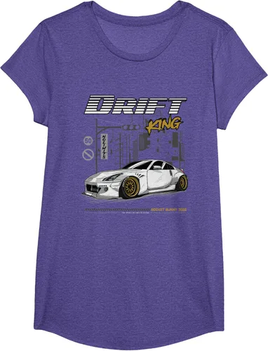 Vista 17 de Z34 370 Fairlady Z - Camiseta gráfica de cuerpo ancho, Negro, S