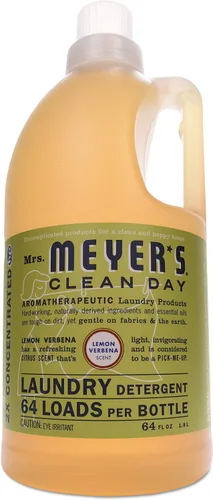 Vista 30 de Mrs. Meyer's Clean Day, detergente para lavadoras, 1, 2