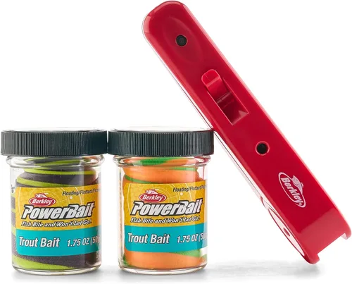 Vista 12 de Berkley PowerBait - Masa de cebo para pesca de trucha Assorted 4-Pack