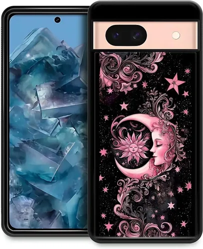 Vista 95 de Compatible con Google Pixel 4A 5G Mobile Case Creative Acrylic Back Panel Silicona Edge Case Slim Protección Especialmente para Google Pixel 4A 5G