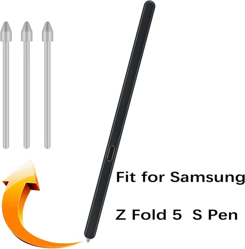 Vista 2 de Galaxy Z Fold 6/5 S - Puntas de repuesto para Samsung ZFold 6-3 Pack ZFold6 Stylus Pen Nibs + Pinzas