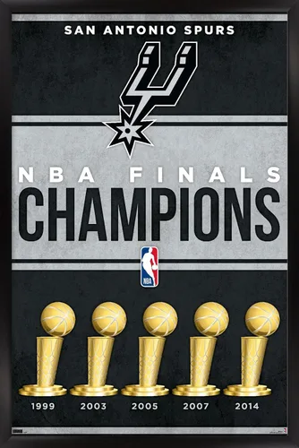 Vista 8 de Trends International NBA San Antonio Spurs - Champions 23 - Póster de pared