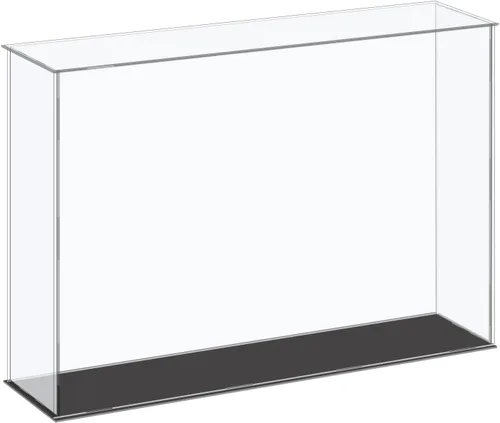Vista 30 de MECCANIXITY Caja de exhibición acrílica Caja de almacenamiento de plástico Caja cúbica transparente pequeña Montaje a prueba de polvo Vitrina