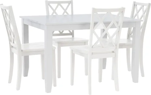 Vista 28 de Powell Silla auxiliar de comedor Conolly Blue Graphite