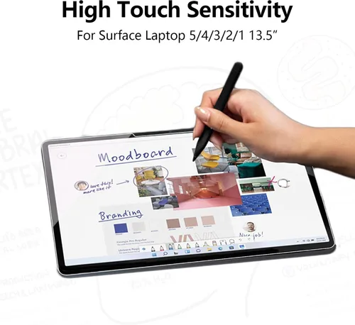 Vista 7 de Megoo ArmorShield - Protector de pantalla para laptop Microsoft Surface 6/5/4/3/2/1 de 13.5 pulgadas, vidrio templado, resistente a los arañazos