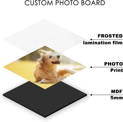 Vista 4 de Marco de fotos de perro personalizado con caballete, regalo conmemorativo personalizado para mascotas para amantes de las mascotas, retrato
