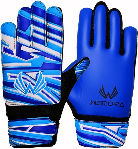 Vista 9 de Guantes de portero de fútbol para niños y jóvenes junior de 4mm antideslizantes con agarre fuerte en la palma