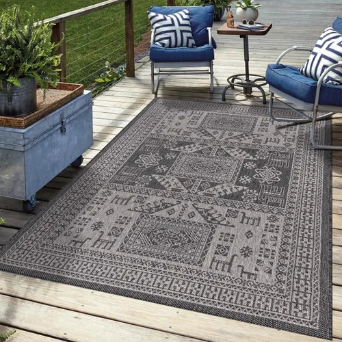 Vista 26 de Keen Home Design Terrace - Alfombra lavable de 8 x 10 pies para patio, cocina, balcón, playa, jardín, terraza y porche, tamaño: 7 pies 7 x 10 pies