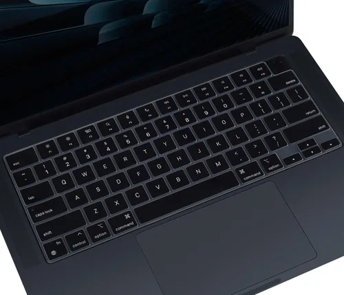 Vista 18 de Funda de teclado de silicona árabe compatible con Apple MacBook Neo 13 A3404 de 13 pulgadas con chip A18 Pro, MacBook Neo de 13 pulgadas, protector