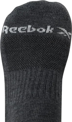 Vista 5 de Reebok Calcetines deportivos para hombre con comodidad acolchada (paquete de 12)