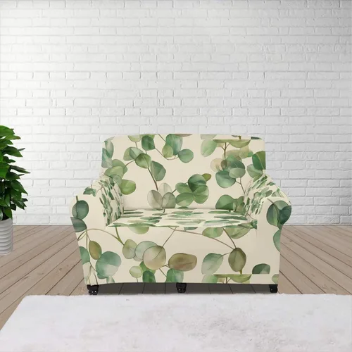 Vista 106 de ZOUTAIRONG Fundas elásticas para sofá con estampado de ramas de camuflaje 3D para sofá, funda para muebles de un solo cojín, decoración del hogar u