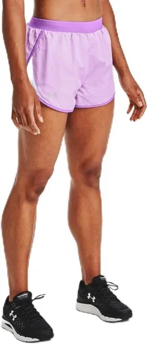Vista 62 de Under Armour Women's Fly by 2.0 Running Shorts (027) negro / azul glaciar / reflectante