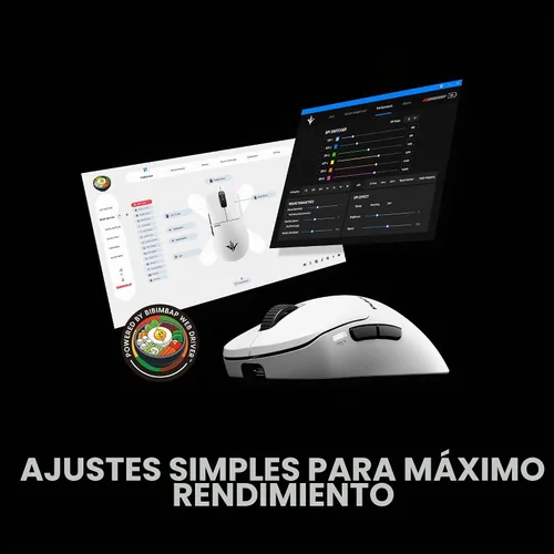 Vista 9 de Pulsar Gaming Gears PRO Series JV-X - Ratón para juegos, mediano, color Blanco