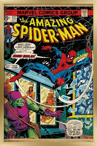 Vista 8 de Trends International Marvel Comics - Spider-Man - Portada #137 Póster de pared, 22.375" x 34", versión premium sin marco