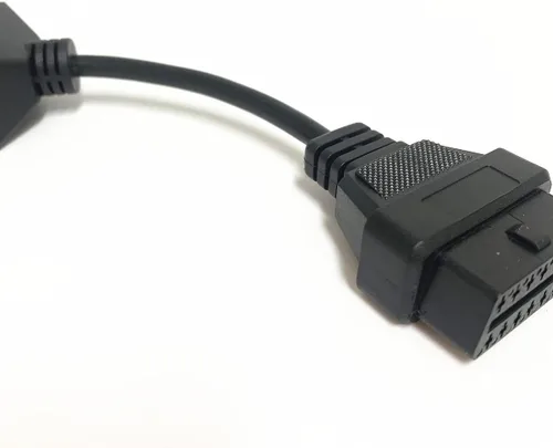 Vista 6 de Cable adaptador de diagnóstico OBD2 OBD II de 20 pines a 16 pines compatible con Kia, herramienta de diagnóstico hembra, lector de código