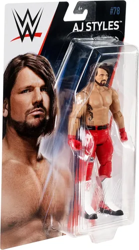 Vista 7 de WWE Figura de acción de AJ Styles