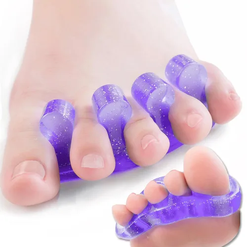 Vista 20 de Original ToePal Separador y enderezador de dedos, para dedos relajados, alivio del dolor de juanetes, dedo martillo y más, para hombres y mujeres