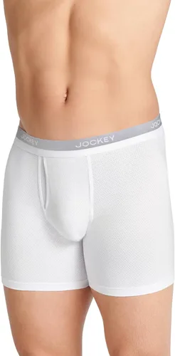 Vista 3 de Jockey Ropa interior para hombre Ultimate Breathe de 6.5 pulgadas, paquete de 3