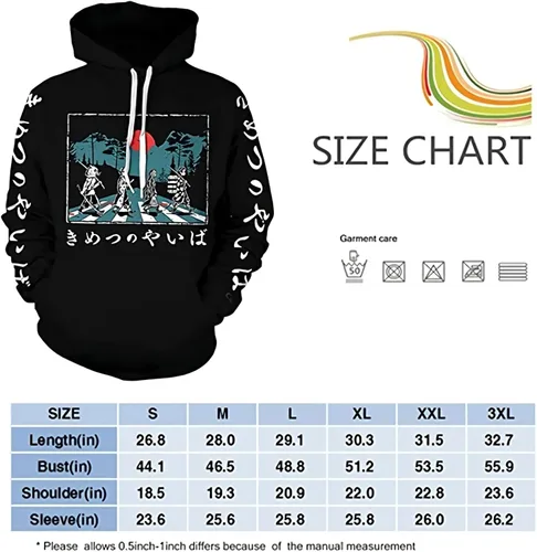 Vista 3 de ixqekuc Sudadera con capucha de anime para niños, Tanjirou Nezuko Zenitsu para mujer