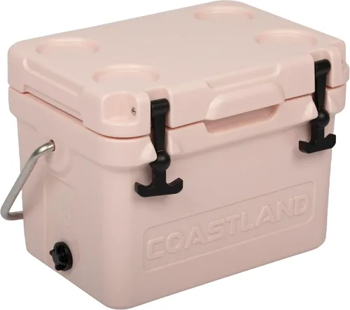 Vista 17 de Coastland Bay Series Cooler Premium - Enfriador rotomoldeado aislado para uso diario, pequeño baúl de hielo para espacios reducidos