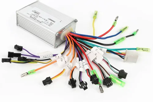 Vista 6 de 36V-48V 350W -500W Controlador de velocidad de motor DC sin escobillas y empuñaduras de acelerador para bicicleta eléctrica, E-Bike Scooter Go Kart