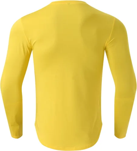 Vista 26 de Camisas de compresión atléticas de manga larga para hombre, capa base, camisa de entrenamiento atlético, camisas de compresión, camisetas deportivas