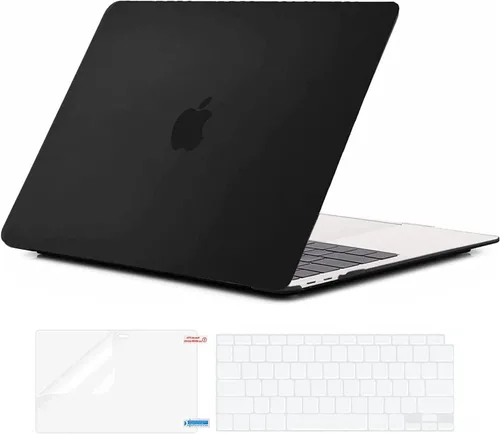 Vista 13 de EooCoo Funda rígida compatible con MacBook Air de 13.3 pulgadas M1 Chip 2021-2018 con pantalla Retina, funda protectora de plástico Air de 13.3
