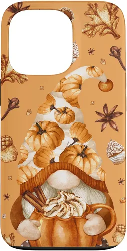 Vista 11 de Thanksgiving Gnome Love Pumpkin Spice Cute Fall Yall Pattern Case for iPhone 17