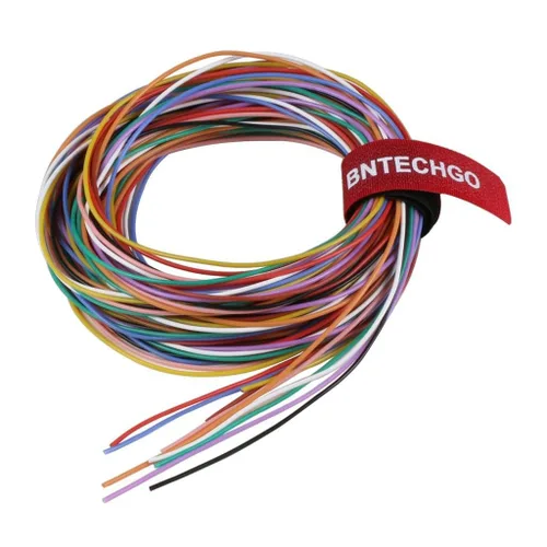Vista 11 de Cable de batería de silicón de BNTECHGO, calibre 16 AWG, ultraflexible, resistente a temperaturas de 200 °C, 252 hilos de cobre estañado trenzado