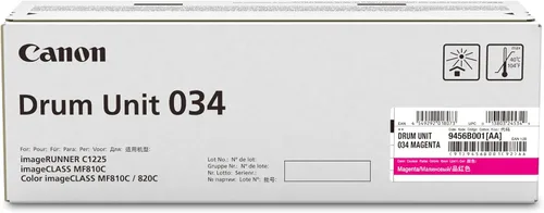 Vista 7 de Canon Cartucho de tambor negro 034 original compatible con MF810Cdn, MF820Cdn