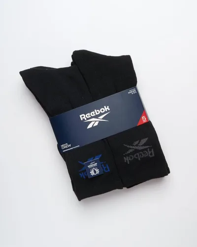Vista 2 de Reebok Calcetines altos acolchados para hombre (5 unidades)