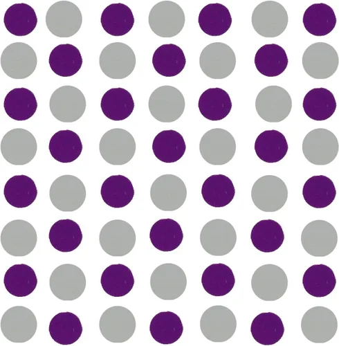 Vista 80 de Confetti Circle 1/4" Negro, Azul Marino Combo - 2 bolsas de media onza (1 oz) (8550/9971)