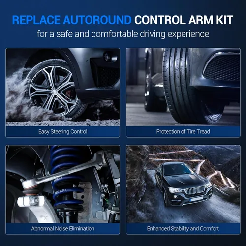 Vista 5 de Autoround RWD Kit de brazo de control superior delantero para Ford F-150 97-03 / F-250 97-99 / Expedition 97-02, Lincoln Navigator 98-02 / Blackwood