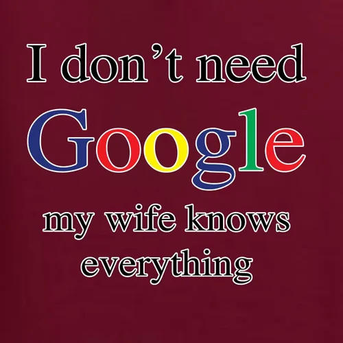 Vista 2 de I Don't Need My Wife Knows Everything Humor Men's Graphic T-Shirt