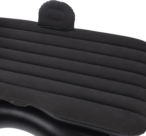 Vista 5 de Brilluxa Car Air Mattress, Inflatable Back Seat Bed Portable Sleeping Pad with 2 Pillows and Stable Support for SUVs and Trucks (Black)